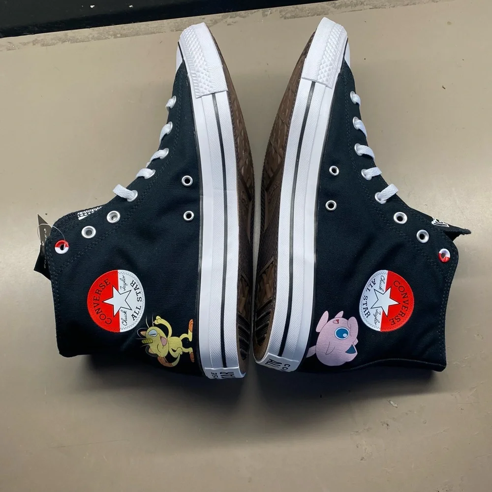 New with Box Unisex Converse Chuck Taylor All Star Hi x Pokemon First Partners - Picture 6 of 10